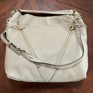 Rebecca Minkoff Fringe Trim Leather Crossbody Bag